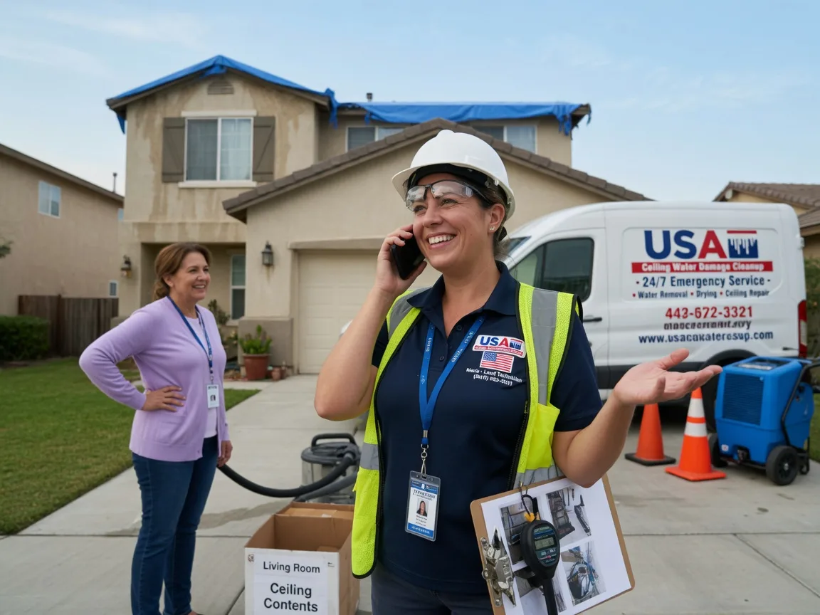 Ceiling Water Damage Restoration Carnegie, OK FAQs